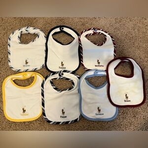 Ralph Lauren Days of the week bibs